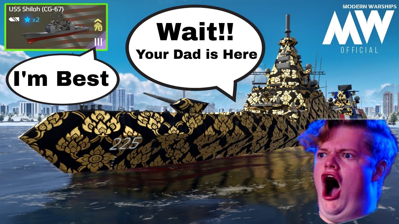 Best Rank Ship 🔥 Still Better Than Shiloh 😎 - Modern Warships 