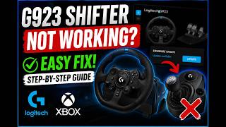 Logitech G923 Shifter Not Working? Easy Fix (Firmware Update Guide)