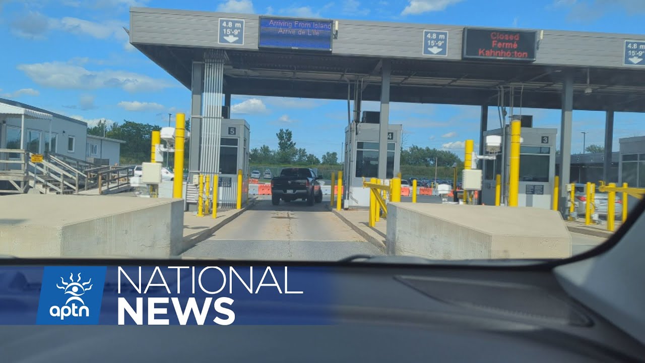 Border crossing at Akwesasne now had dedicated lane for citizens APTN