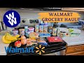 WW// WALMART GROCERY HAUL// WEIGHT WATCHERS