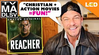 "Reacher" Alan Ritchson Reaction | Can you be a Christian and act in Reacher? | LED Lite
