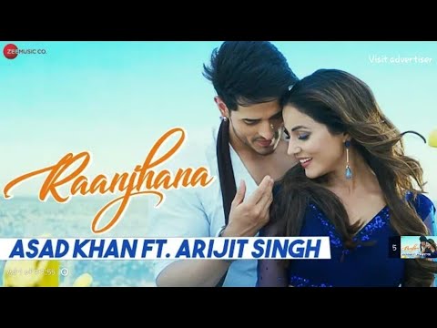 Raanjhana - Priyank Sharmaaa \u0026 Hina Khan | Asad Khan ft. Arijit Singh| Raqueeb | Zee Music Originals