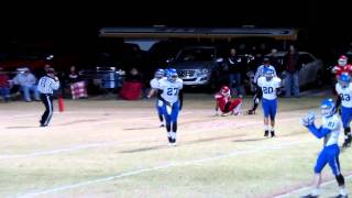 Brandon Carlton Interception Bridge Creek vs Purcell 1st round 3A playoffs