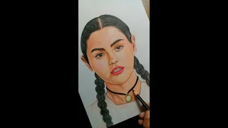 Drawing Selena Gomez Ice Cream Erfan Rezayi