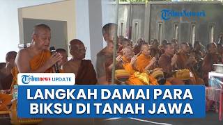 Langkah Damai 666 Km, 58 Biksu Thudong Tiba di Banyuwangi Menuju Borobudur