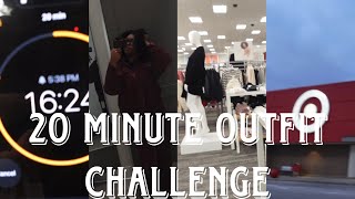 20 MINUTE OUTFIT CHALLENGE AT TARGET