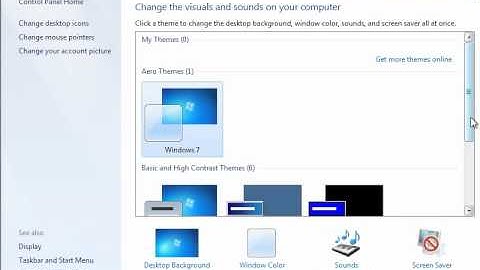 Windows 7 Starter with Aero and personalization
