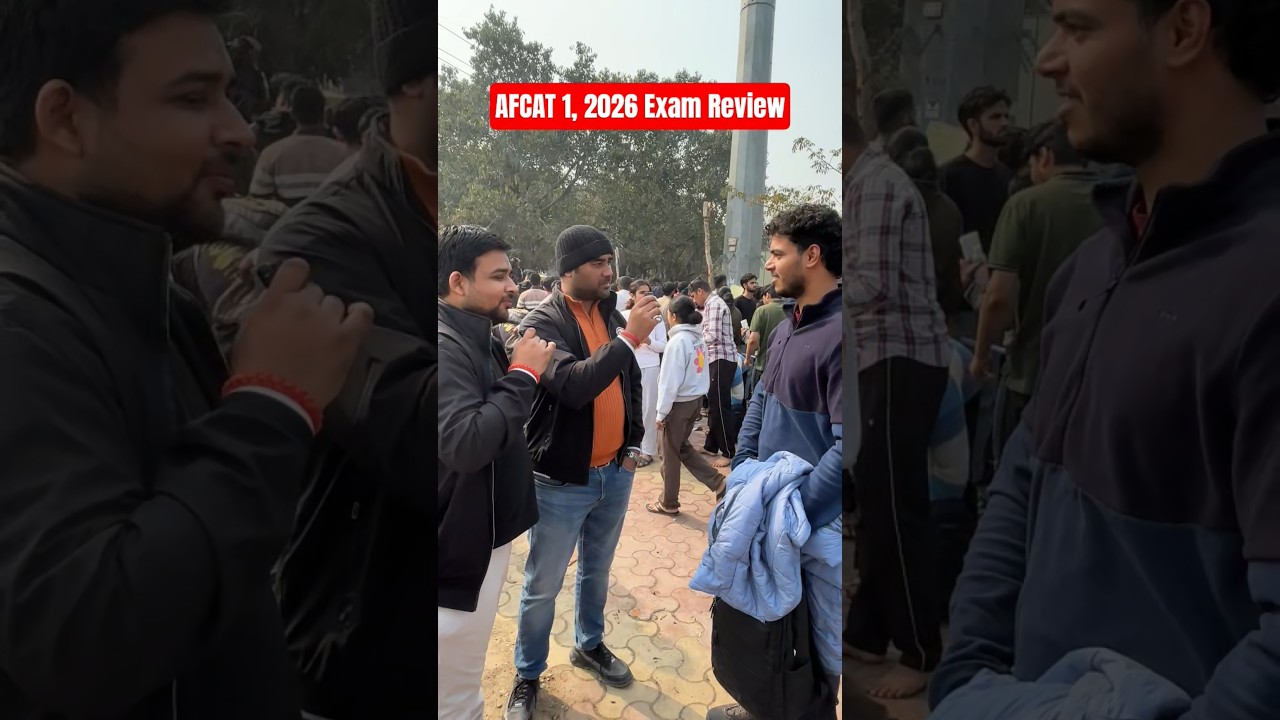 AFCAT 1, 2026 Exam Review 