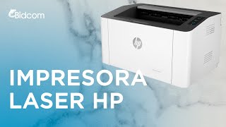 Impresora Laser Hp 107W Inalambrica - YouTube