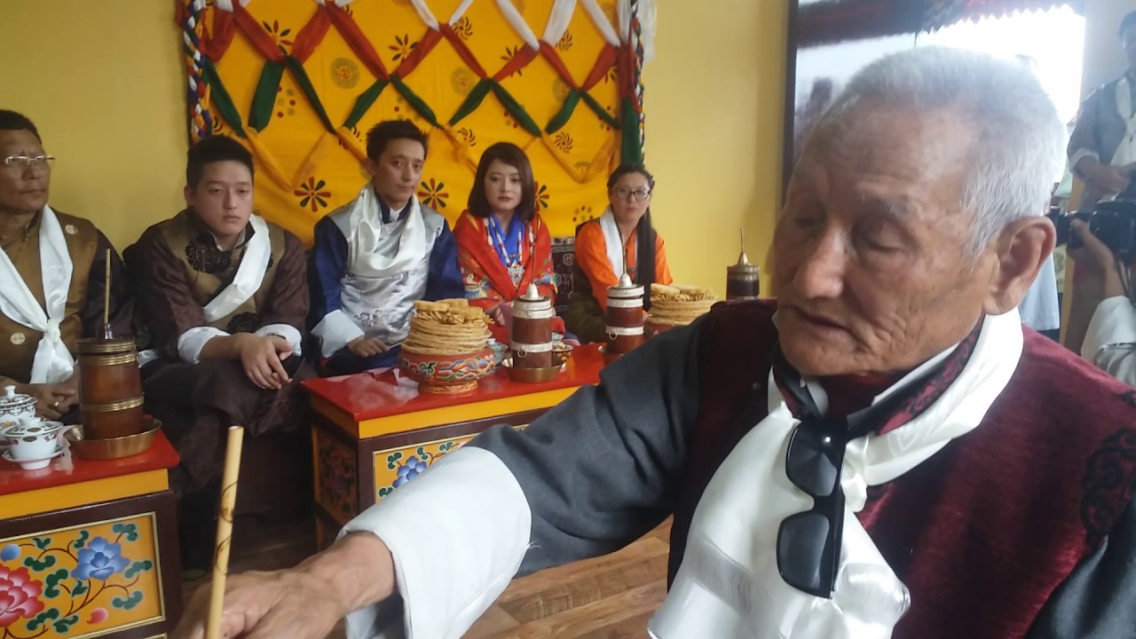 Sikkimese Bhutia "pholha mohlha"  (Male & Female linage god invoking ceremony)