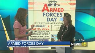 Honor Those Who Serve Saturday at American Legion's Armed Forces Day