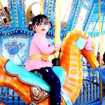 20141231（三）臺北市立兒童新樂園之旋轉木馬