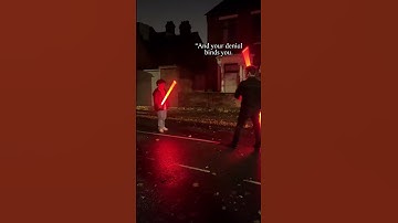 Thumbnail of Vader vs Maul inspired duel part 2 w/ vfx #starwars #lightsaber #sith #darthmaul #darthvader #cgi