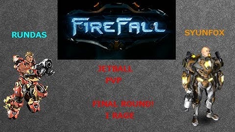 FireFall Jetball Pvp Finale Firecat vs Recluse (Rage Quit ending)