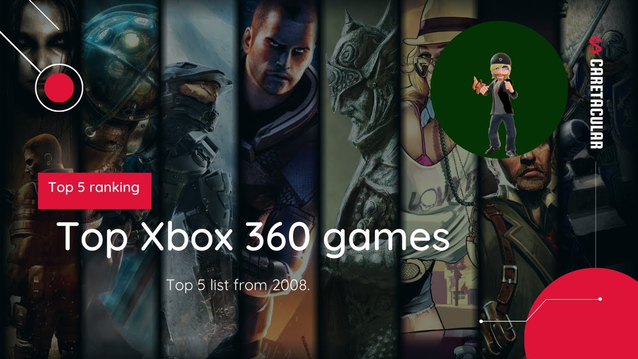 My top 5 Xbox 360 games (2008)