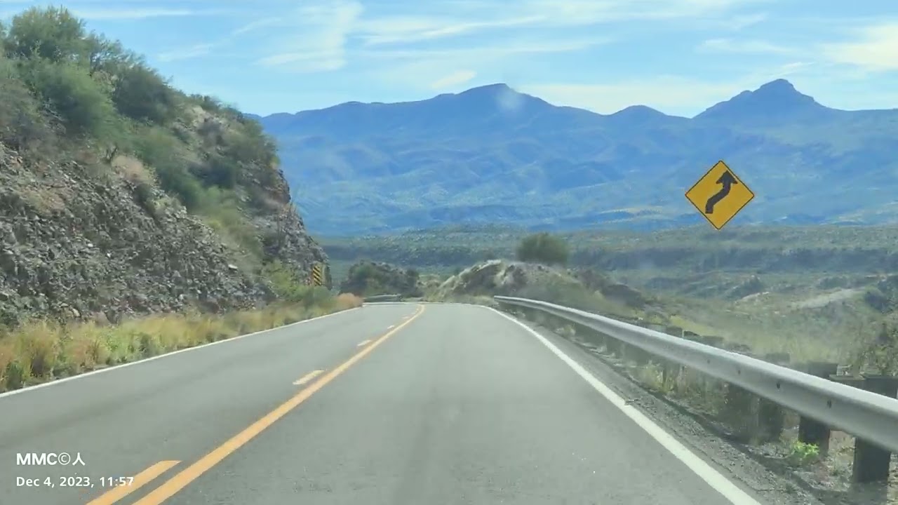 Long and steep hills at Arizona highway 77 drives need to be careful.