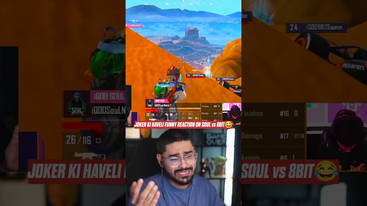Joker Ki Haveli Funny Reaction On SouL vs 8bit😂