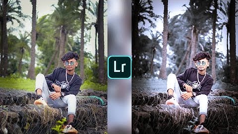 Lightroom black and gray tone photo editing tutorial | lightroom background colour change preset