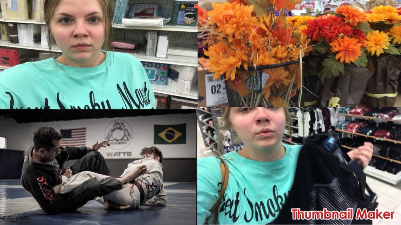 Shopping | Vlog | Starting Jiu Jitsu - YouTube Janae Brook