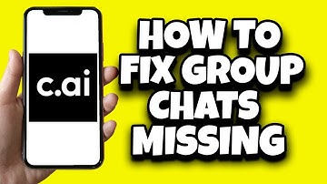 How To Fix Group Chats Missing In Character.AI App (2024)