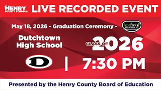 Dutchtown High School Commencement 2026