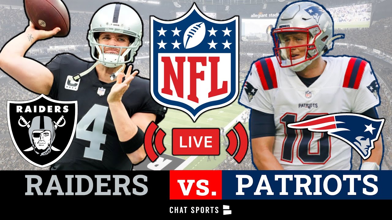 New England Patriots vs. Las Vegas Raiders: Live In-Game Updates