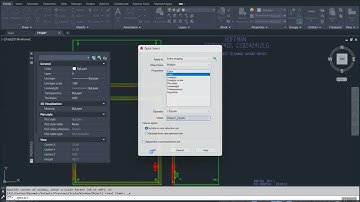 AutoCAD QSELECT Tool Example