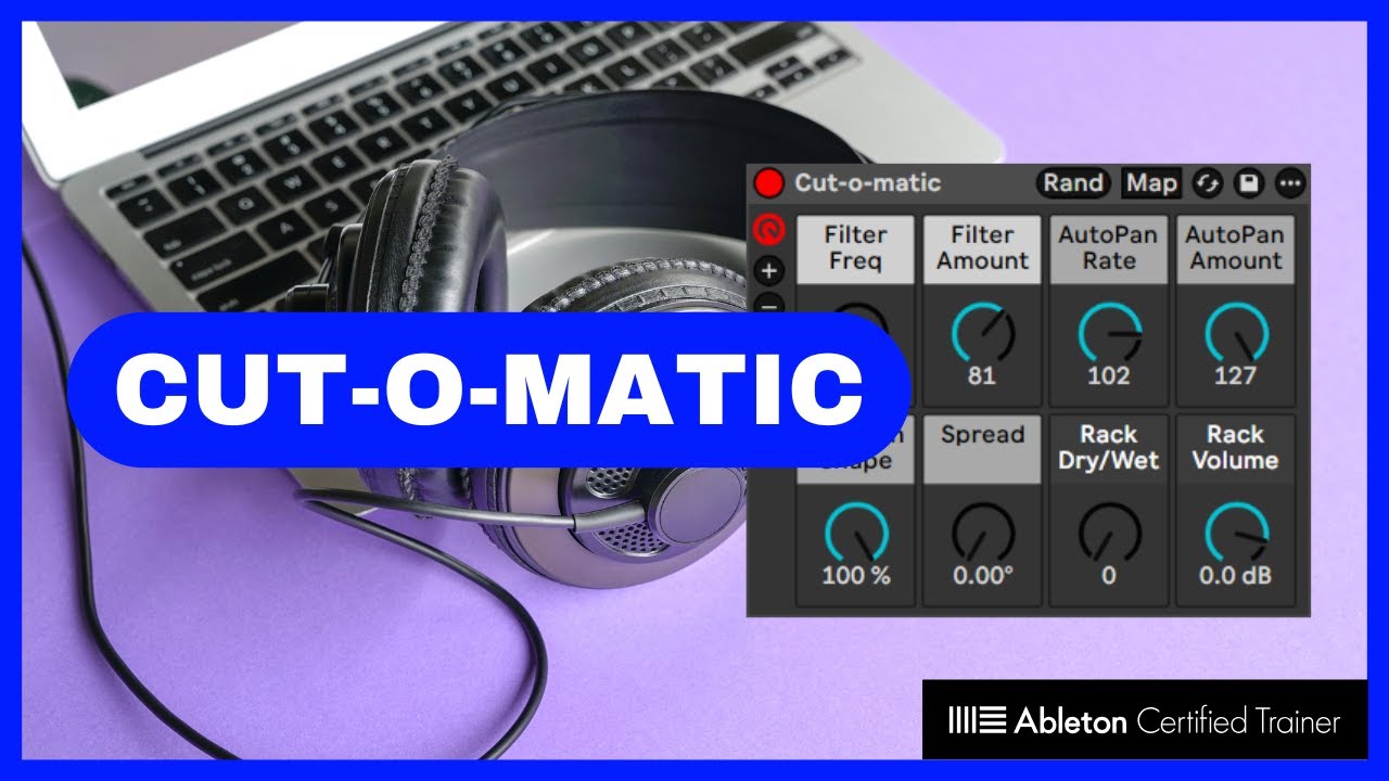 Cut-o-matic l'effet Dj de Live 12 idéal sur scène