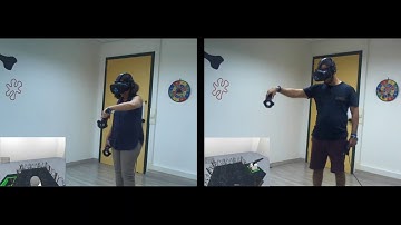 Experiment Overview - Effects of Virtual Hand Representation on Interaction... | IEEE VR 2020