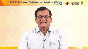 18 Holistic and Multidisciplinary Education, & Multiple Entry Exit part 2  #swayamprabha#CH15SP