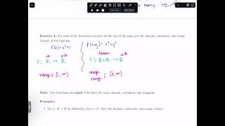 Discrete Mathematics Sections 7 1 and 7 2 One to One Functions Feb 29