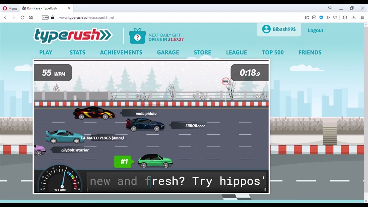 Play Car Game so you can increase your typing Speed #shorts #games