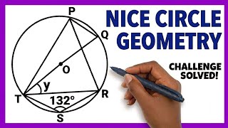 Circle Geometry Made Easy: Find Missing Angles FAST | SAT & GCSE