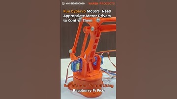 Robotic Arm Control Using Raspberry Pi Pico