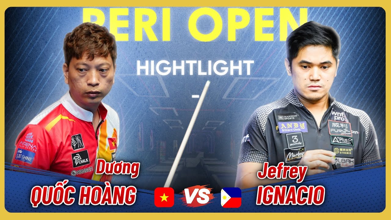 [Hightlight] DƯƠNG QUỐC HOÀNG 🆚 JEFREY IGNACIO | PERI OPEN 2025| Race 9