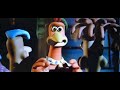 Chicken run you thieving little bitches what's the blonde come on Greg let's