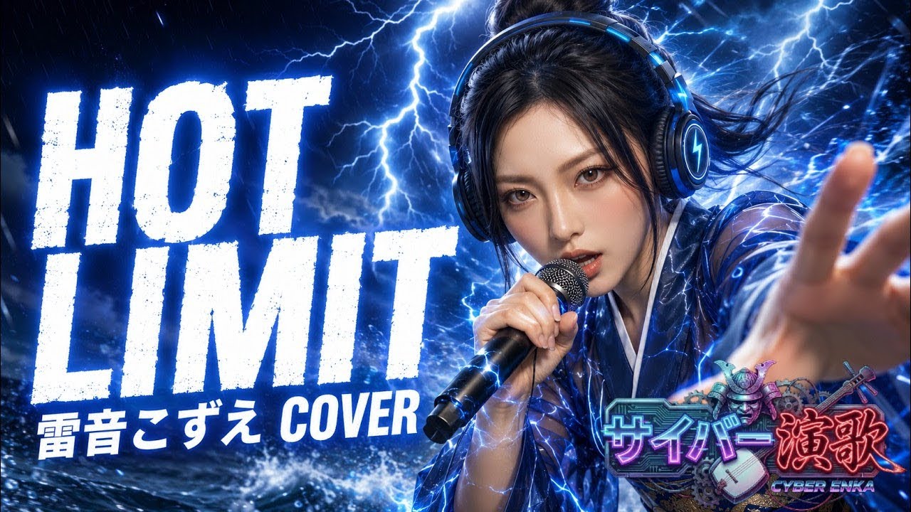 MV】HOT LIMIT / 雷音こずえ【サイバー演歌 COVER】｜T.M.Revolution