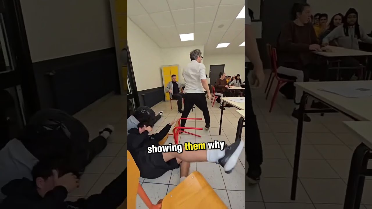 Teacher Gave A Lesson To Bullies 