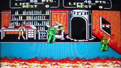 LGR | TMNT II The Arcade Game 1990 (NES) Part 1!