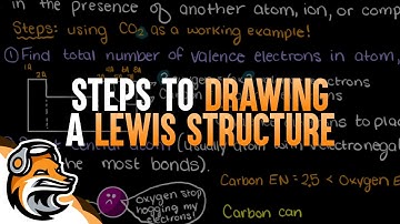 Steps To Draw Lewis Structures
