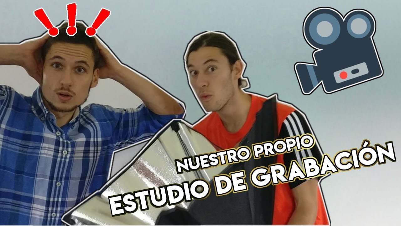 😱 Nuestro PROPIO estudio de GRABACIÓN 📷 Material para grabar en Youtube | Living4Football