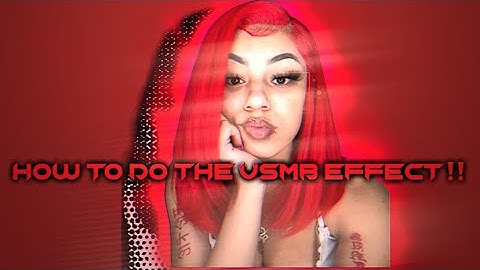 How to do the vsmb effects (vsp only)😮‼️