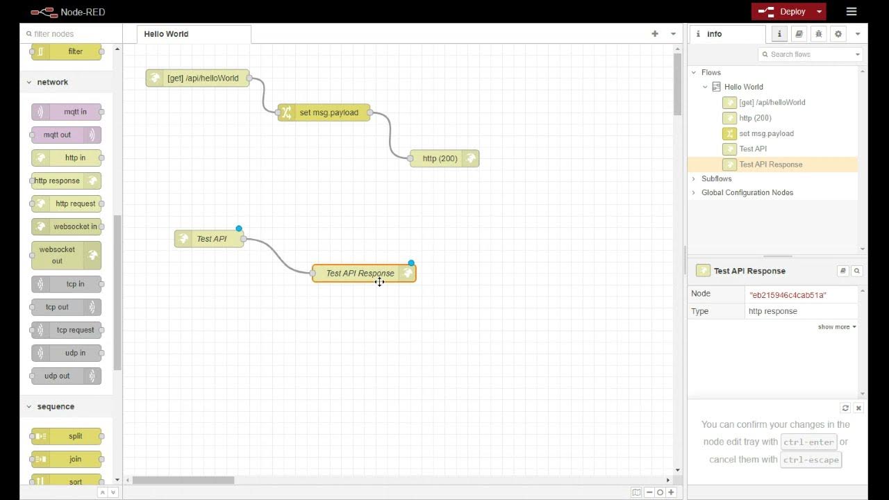 Node response. Node-red функция сумерек. node-red 3d level ui. node-red video player.