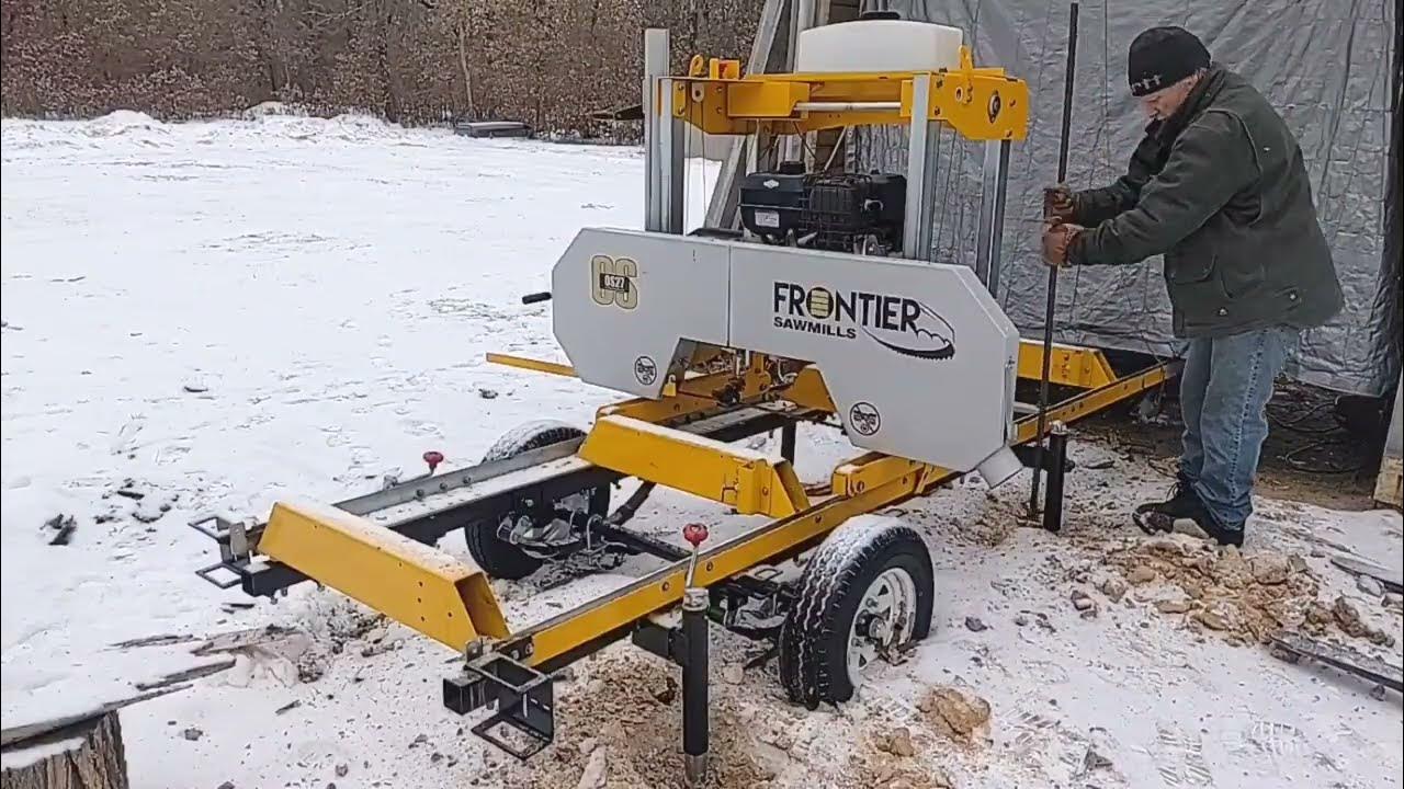 Frontier OS27 Sawmill is Frozen Up. YouTube