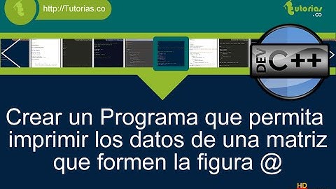 arrays – visual c++ (imprimir datos figura arroba)