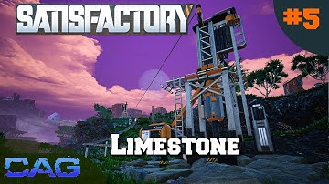 First look SATISFACTORY Alpha!  ||  Concrete ||   Satisfactory ep 5