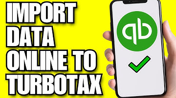 How To Import Data QuickBooks Online To TurboTax (2025)