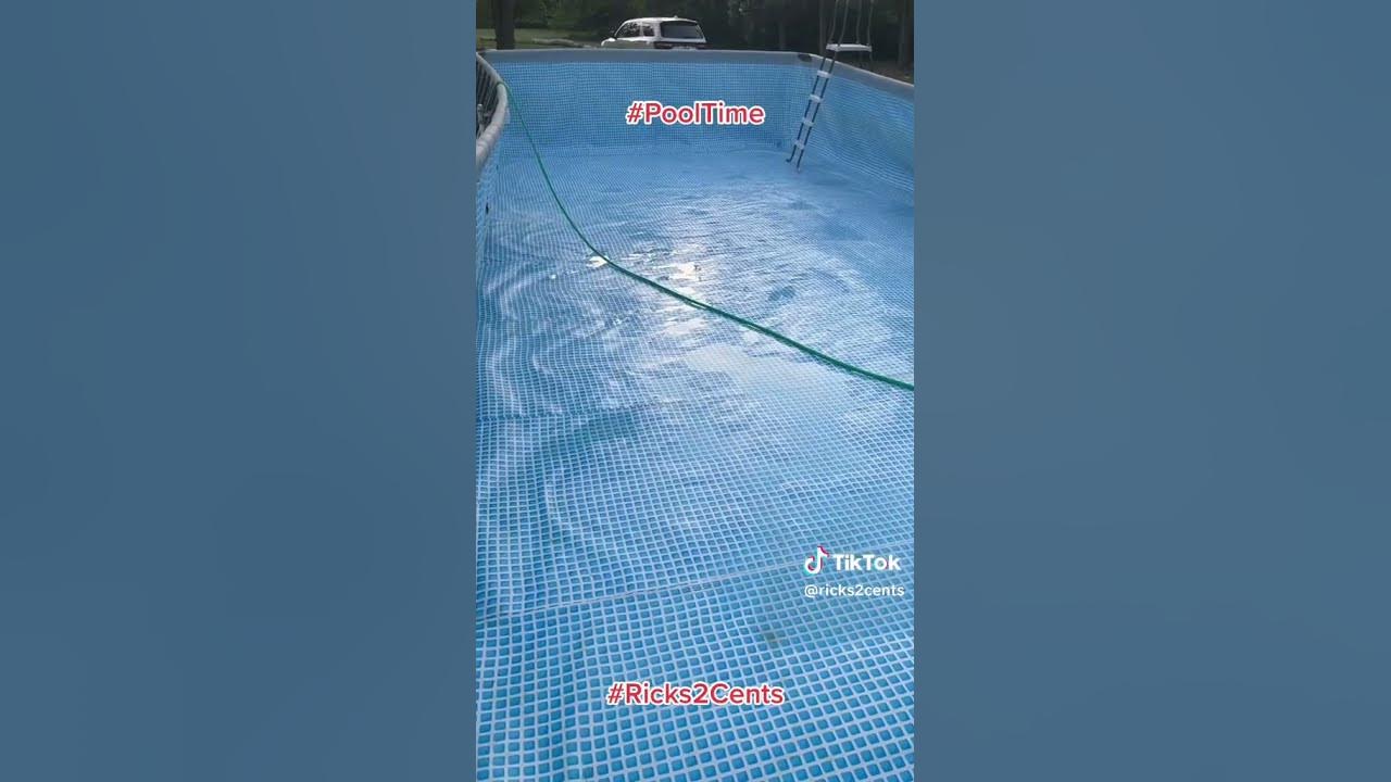 Intex 32ft x 16ft x 52in Ultra XTR Rectangular Pool Filling Up the Pool Pool Season is Here