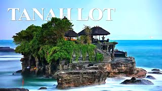 Tanah Lot Sunset Temple Bali Indonesia