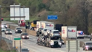 Box truck hits, kills 3 construction workers on I83